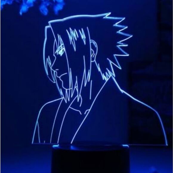 Naruto Shippuden Sasuke Uchiha Otaku Lamp - Picture 6 of 8